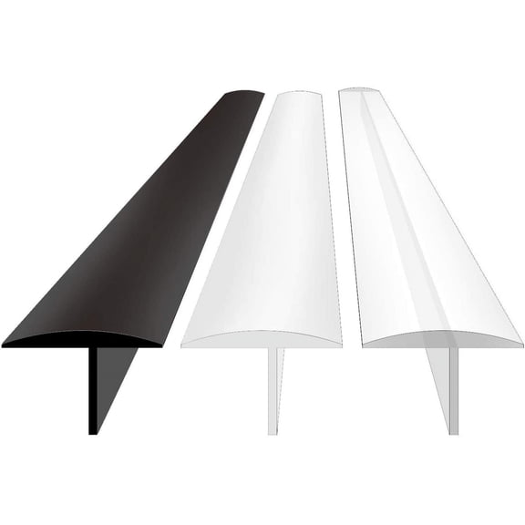Stove Gap Covers, Silicone Counter Gap Filler for Stove, 30 Inches Can Be Cut to Any Size for 4-25mm Gap, Seal Spills between Appliances Countertop Furniture Stoves Ovens(Set of 2, Black)