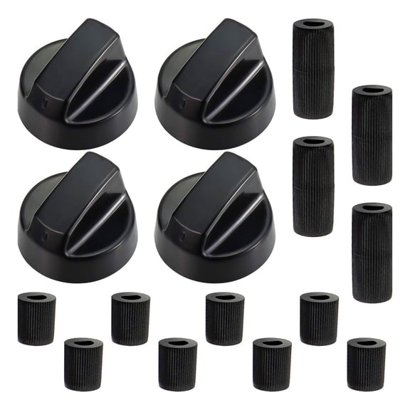 Stove Knob Replacement with Adapter, Oven Control for Electric Cooktop Accessories