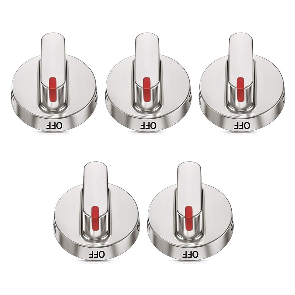Stove Oven Knobs Top Burners Control Dial Knob for XAA-00 NX58F5500SS AA-00 5pcs