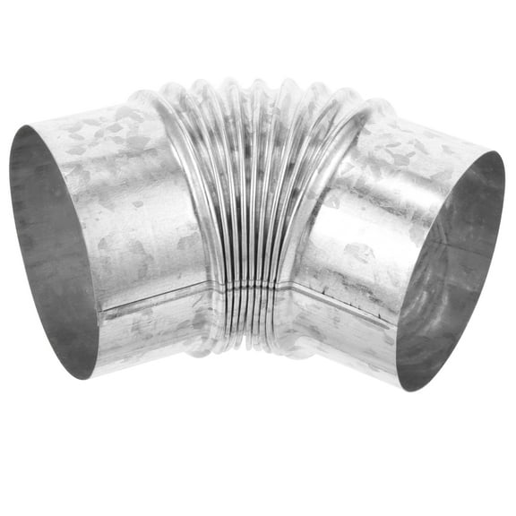 Stove Pipe for Outdoor Elbow Firepl Spiral Duct Suite Elbow Stainless Steel 18.00X10.00X10.00CM