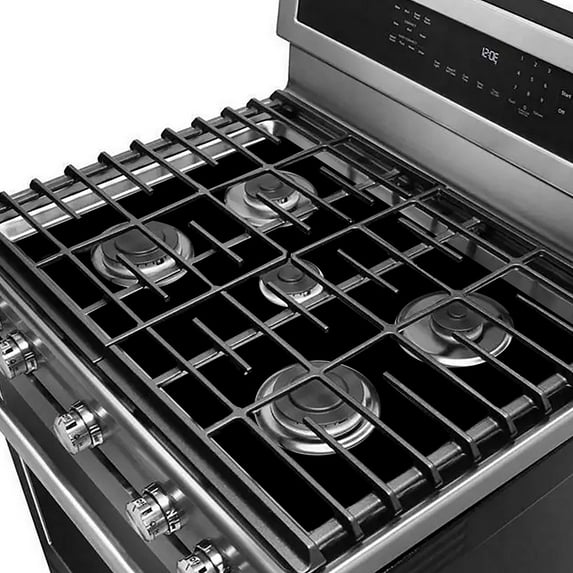 Stove Protector Liners Compatible with KitchenAid Stoves, KitchenAid Gas Ranges - Customized - Easy Cleaning Liners for KitchenAid Compatible Model KFGS530ESS1