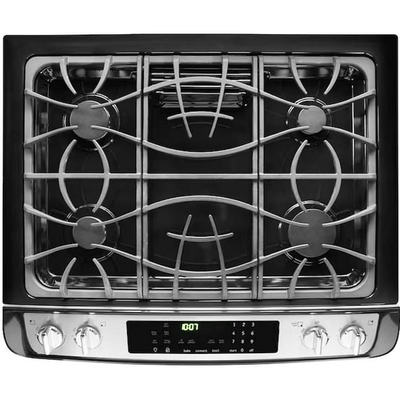 Stove Protector Liners Compatible with Frigidaire Stoves, Gas Ranges - Customized - Easy Cleaning Liners for Frigidaire Compatible Model FGGS3045KF