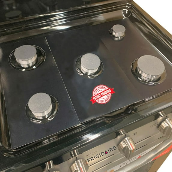 Stove Protector Liners Compatible with Frigidaire Stoves, Gas Ranges - Customized - Easy Cleaning Liners for Frigidaire Compatible Model LFGH3054UFD