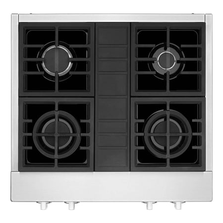 Stove Protector Liners Compatible with KitchenAid Stoves, Gas Ranges - Customized - Easy Cleaning Liners for KitchenAid Compatible Model KFGC500JSS01