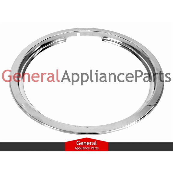 Stove Range Cooktop 8 Chrome Burner Drip Pan Ring Replaces White Kelvinator #