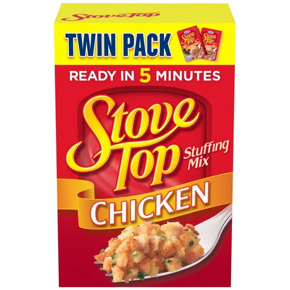 Stove Top Stuffing Mix for Chicken Twin Pack, 12 oz Box
