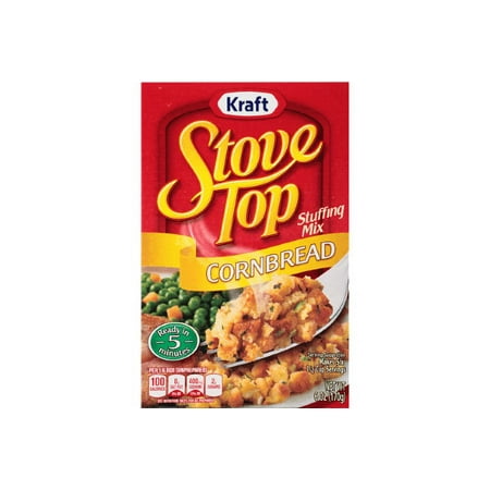 Stove Top Cornbread Stuffing Mix 6oz pack of 3