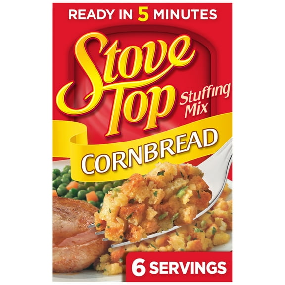 Stove Top Cornbread Stuffing Mix Side Dish, 6 oz Box