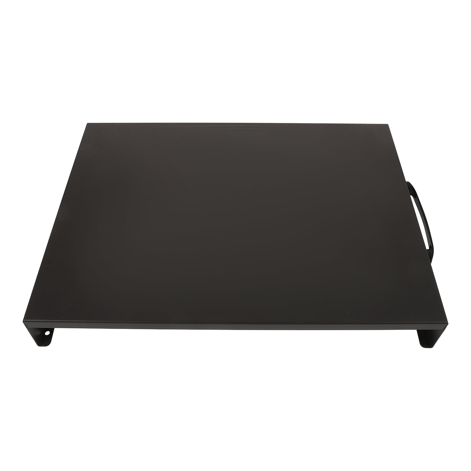 Black Alloy Stove Top Cover for Home Use Supports Heavier Kitchenware and Bakeware 7.5 Inch