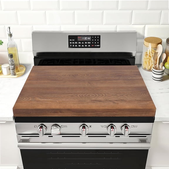 Stove Top Cover, Noodle Board Stove Covers With Built-In Handles, Durable Extra Thick Pine Wood Handmade Cookware,Pine Meal Preparation Tray Sink Cover,for Home Kitchens, Restaurants