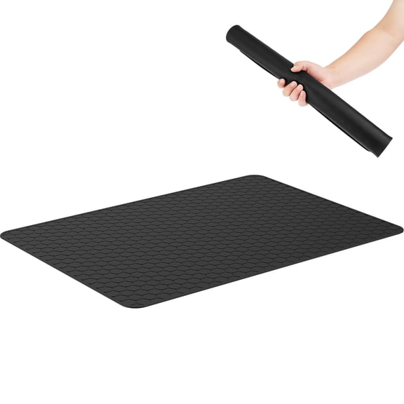 Stove Top Cover Silicone Stove Mat Heat Resistant Cooktop Cover Foldable Anti-slip Hob Cover Range Covers for Electric Stove