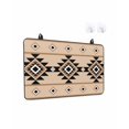 thumbnail image 1 of Stove Top Covers for Electric Stove 31x24 Inches, Brown Black Boho Heat Insulation Fireproof Glass Cooktop Protector, Country Aztec Southwest Geometric Countertop Stovetop Cover for Kitchen, 1 of 8