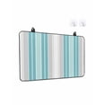 thumbnail image 1 of Stove Top Covers for Electric Stove 31x24 Inches, Turquoise Aqua Stripes Heat Insulation Fireproof Glass Cooktop Protector, Modern Minimalist Abstract Lines Countertop Stovetop Cover for Kitchen, 1 of 8