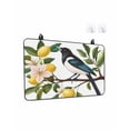 thumbnail image 1 of Stove Top Covers for Electric Stove 36x21 Inches, Summer Lemon Heat Insulation Fireproof Glass Cooktop Protector, Watercolor Birds Vintage Multipurpose Countertop Stovetop Cover for Kitchen, 1 of 8