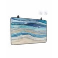thumbnail image 1 of Stove Top Covers for Electric Stove, Blue Coastal Kitchen Glass Ceramic Electric Cooktop Covers 36''x21'', Summer Beach Nautical Abstract Art HeatResistant Oven/Countertop/Dishwasher/Sink Protector, 1 of 3