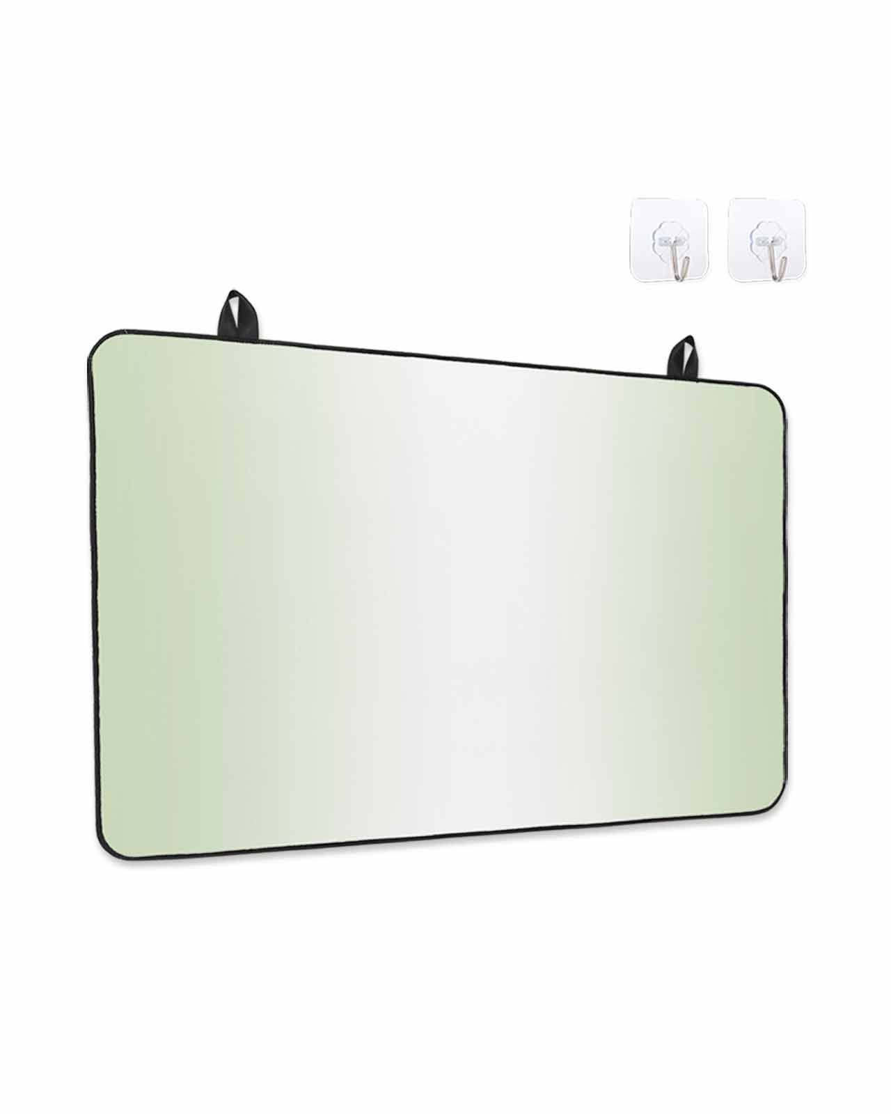 Stove Top Covers for Electric Stove, Light Green Ombre Glass Stovetop Cover Protector, Modern Gradient Abstract Art Induction Cooktop Protector Oven Mat for Kitchen Countertop 24"x21"