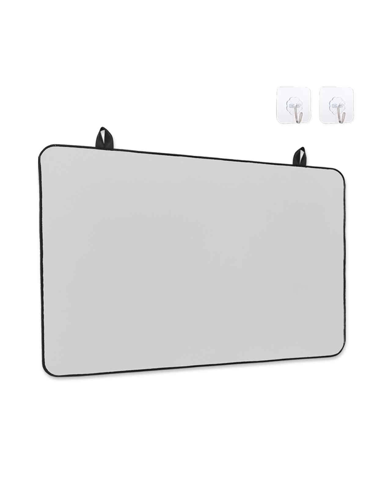 Stove Top Covers for Electric Stove, Pure Light Grey Glass Stovetop Cover Protector, Simple Solid Color Induction Cooktop Protector Oven Mat for Kitchen Countertop 36"x21"