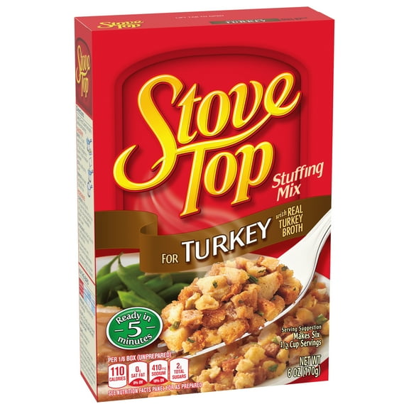 Stove Top Pack Of 1 Turkey Stuffing Mix Side Dish.