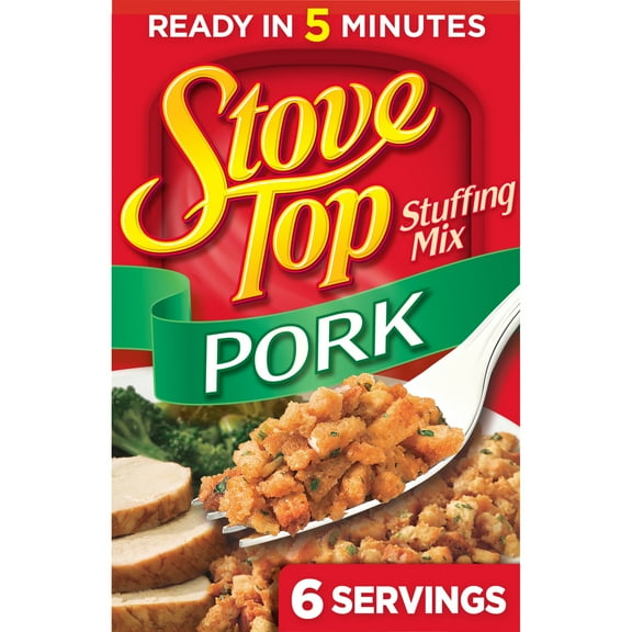Stove Top Pork Stuffing Mix Side Dish, 6 oz Box (Pack of 6)