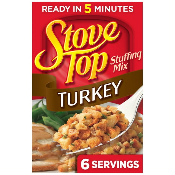 Stove Top Turkey Stuffing Mix Side Dish, 6 oz Box