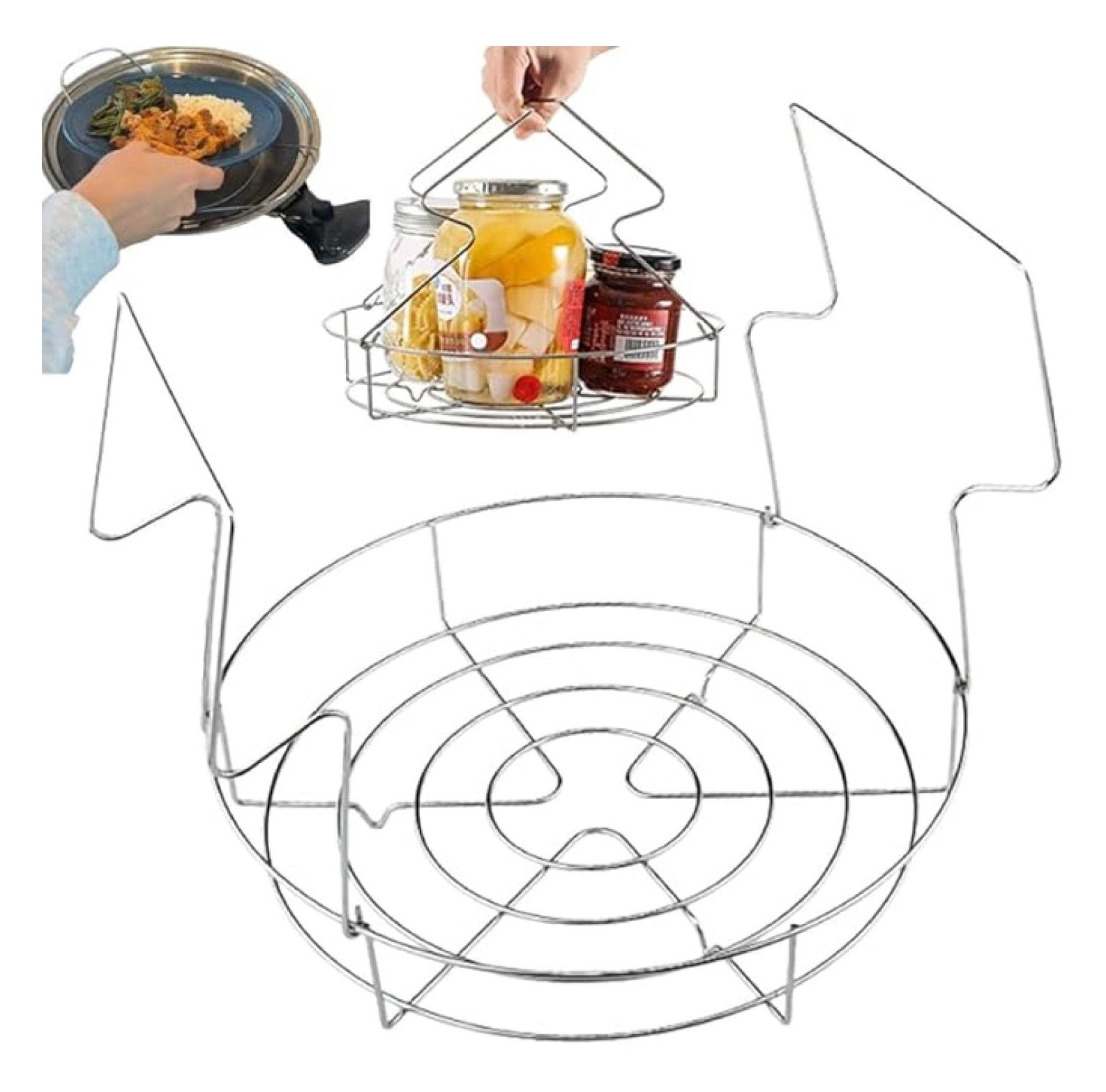 Stove Top er for Reheating Food, Tray Food Reheating Pan, Multi-purpose ...