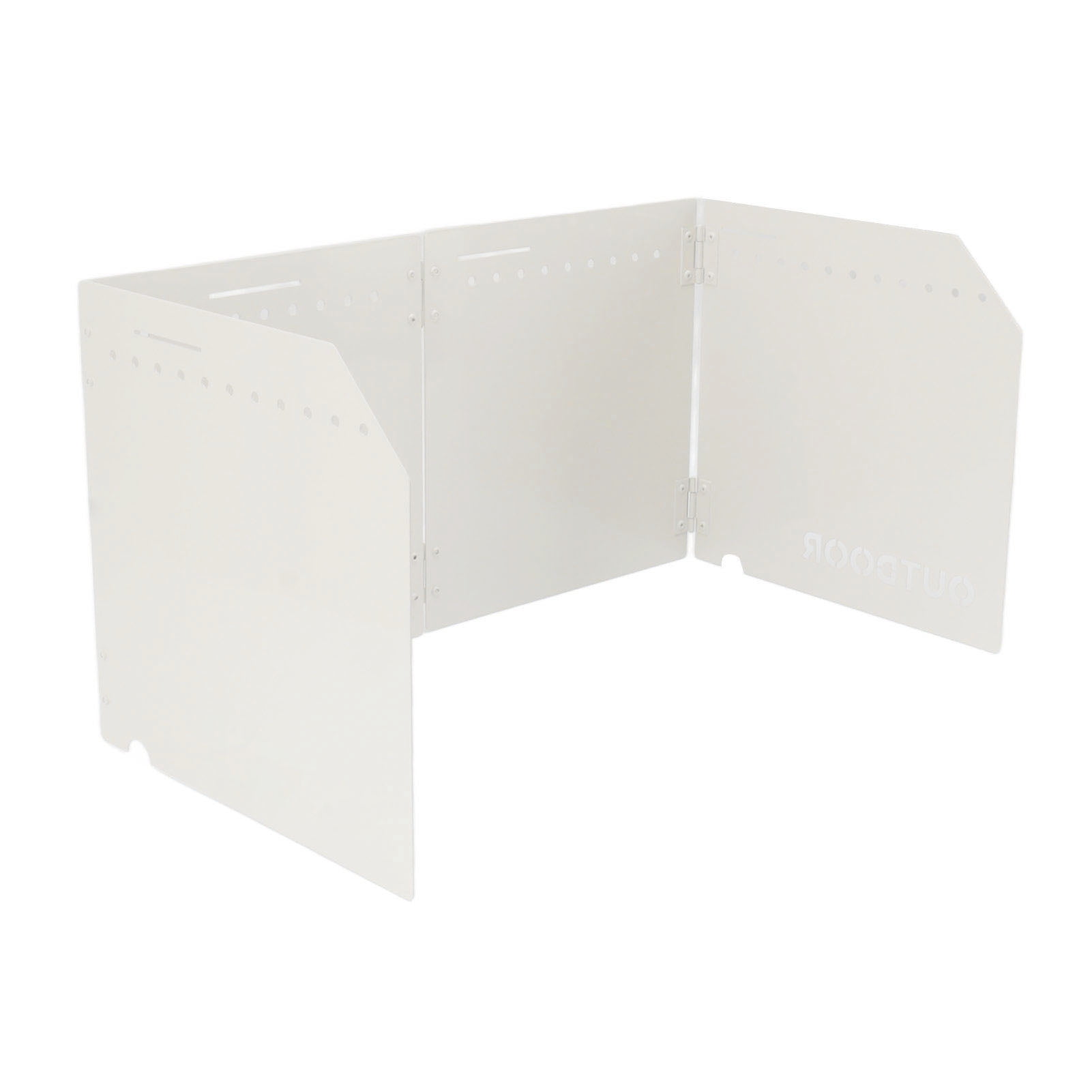 Stove Windshield Folding Outdoor Stove Windscreen Portable 4 Plates