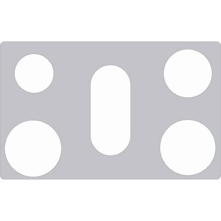 StoveGuard Model# JGSS66SELSS, USA-Made, Custom Designed & Precision Cut Stove Cover for Gas Stove Top, 5-Burner Lite  Gas Range Stove Top Protector