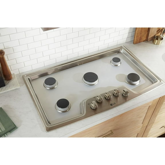 StoveGuard Model# KFGG500ESS2, USA-Made, Custom Designed &  Cut Stove Coverfor Gas Stove Top, Lite  Gas Range Stove Top Protector