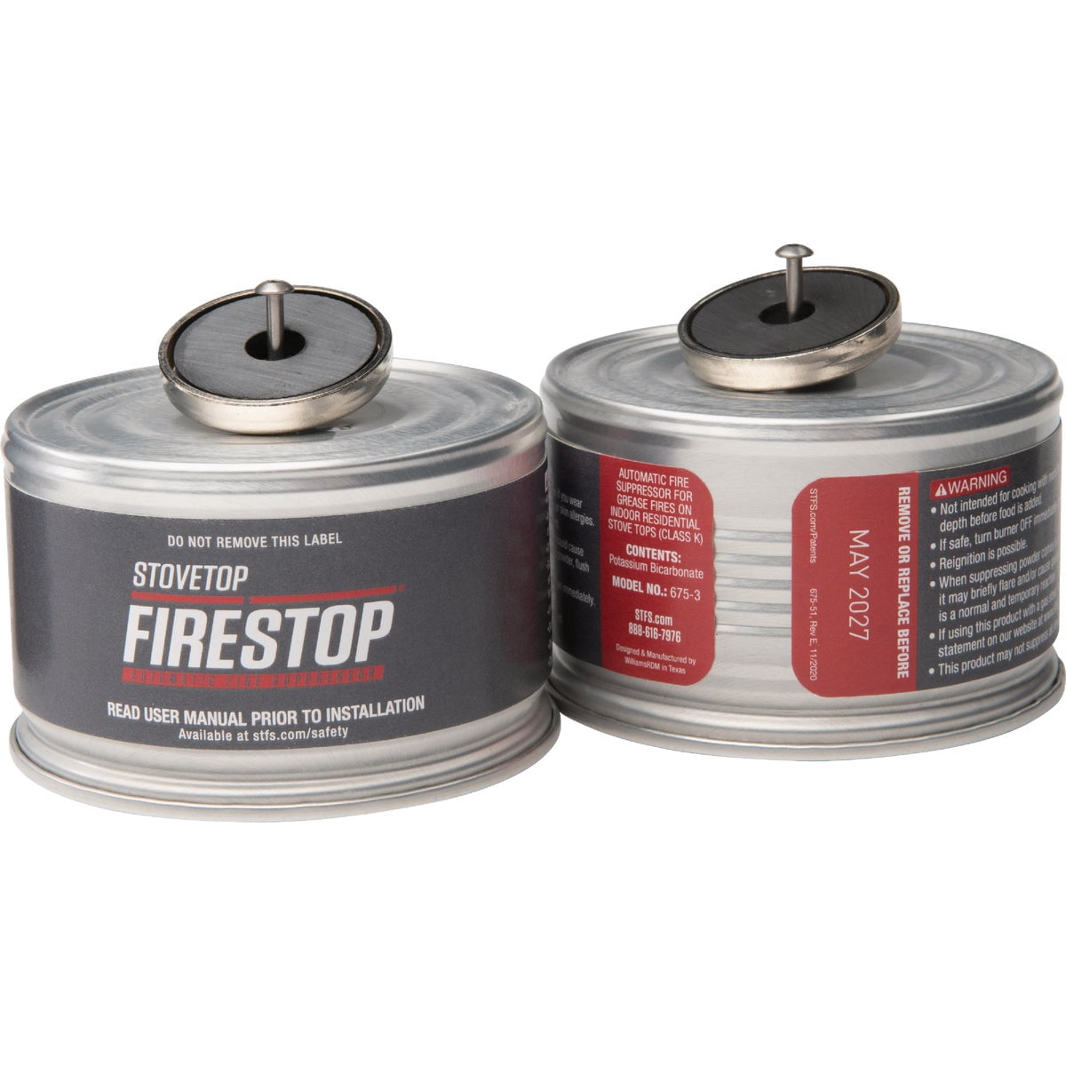 Stovetop Firestop 1 lbs Fire Extinguishers, Multicolor