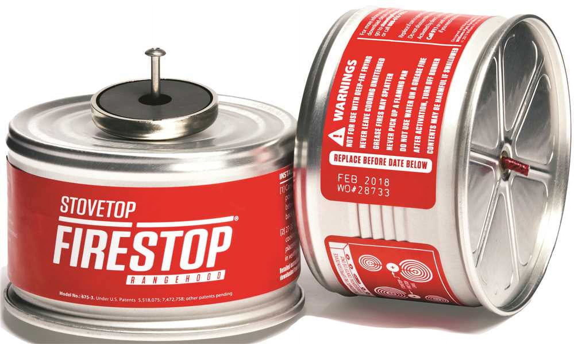 Stovetop Firestop Rangehood Cooktop Fire Extinguisher