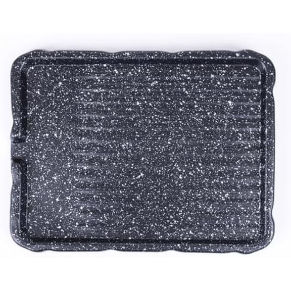 Stovetop Korean BBQ Grill Pan 14.5" Cast Aluminum Nonstick Coating, indoor for gas stove, Portable Outdoor Camping BBQ, Made in Korea$$Home Decor, Kitchen, & Other