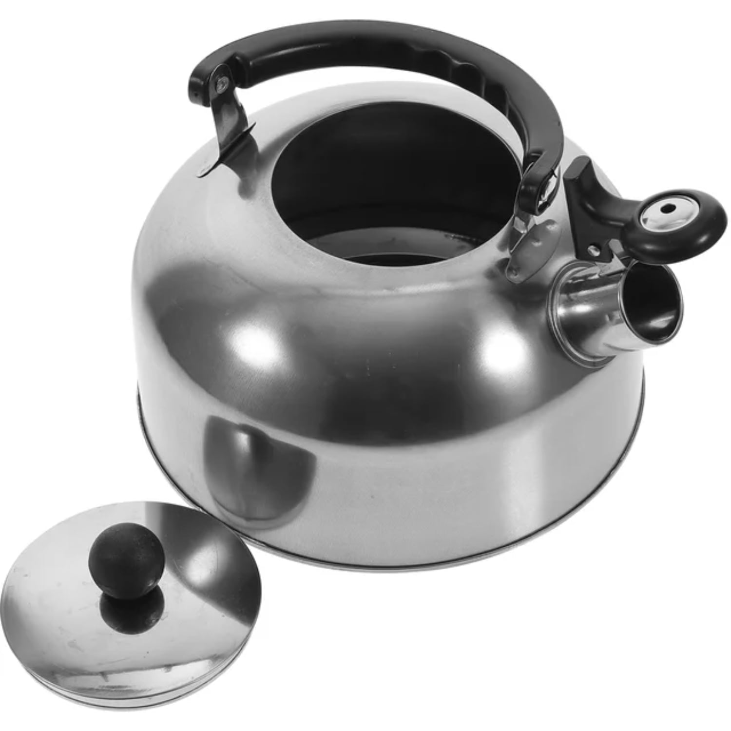 Stovetop Stainless Steel Whistling Tea Kettle Pot for Gas Stove Durable