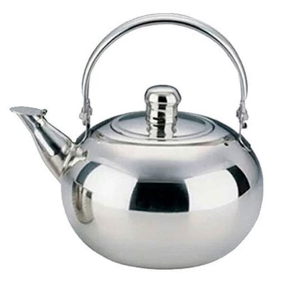 Stovetop Tea Kettle with Removable Infuser, Stainless Steel Loose Leaf Tea Maker Pot, 67fl oz