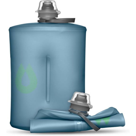 Stow Collapsible Water Bottle 350ml, 500ml, 1L Ultralight, Leak-Proof, BPA-Free, Filter Compatible Travel & Hiking Flask