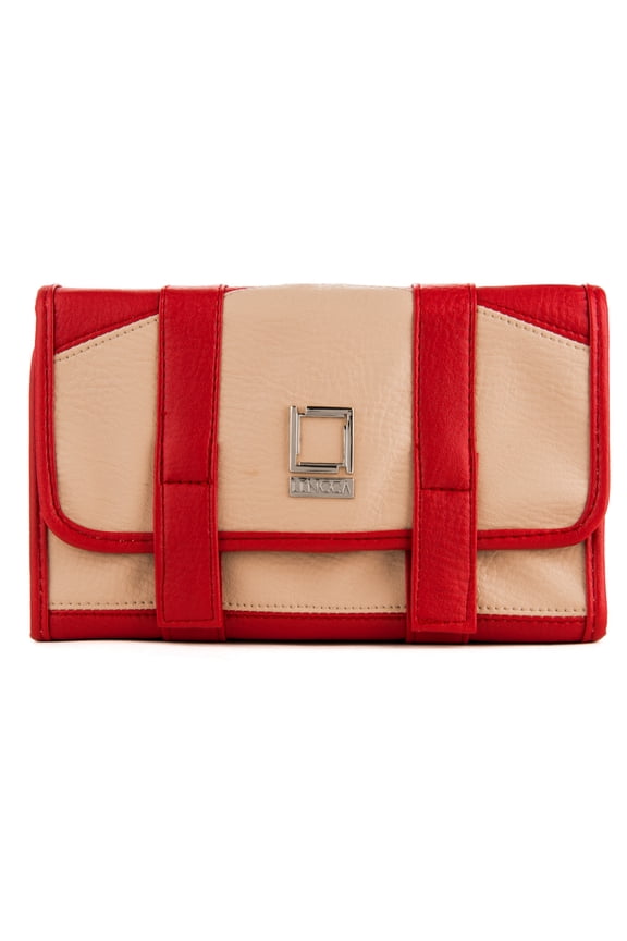 Stowaway Portable Leatherette Compact Traveling Essentials Carrying Organizer Kit