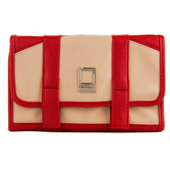 Stowaway Portable Leatherette Compact Traveling Essentials Carrying Organizer Kit