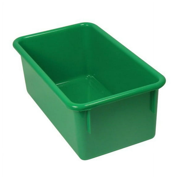 Stowaway® Tray Without Lid, Medium Size, Green, Pack Of 5