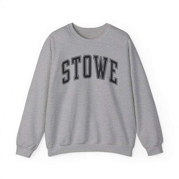 Stowe Vermont VT Sweatshirt Gifts Crew Neck Shirt Long Sleeve Unisex