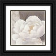 thumbnail image 1 of Stoyanov 26x26 Black Ornate Wood Framed with Double Matting Museum Art Print Titled - Blissful Bloom 2, 1 of 4