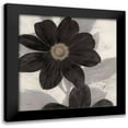 thumbnail image 1 of Stoyanov, Ivo 12x12 Black Modern Framed Museum Art Print Titled - Midnight Bloom, 1 of 5