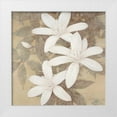 thumbnail image 1 of Stoyanov, Ivo 20x20 White Modern Wood Framed Museum Art Print Titled - Modern Cream Blossoms, 1 of 4