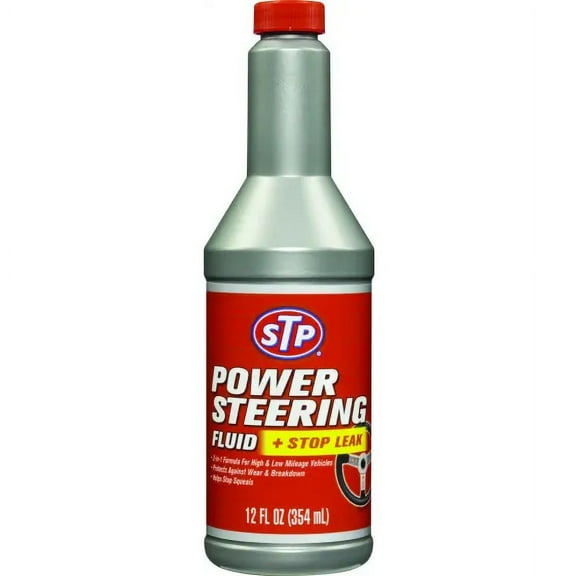 Stp Power Steering Fluid And Stop Leak , 12 Oz, 3 Pack