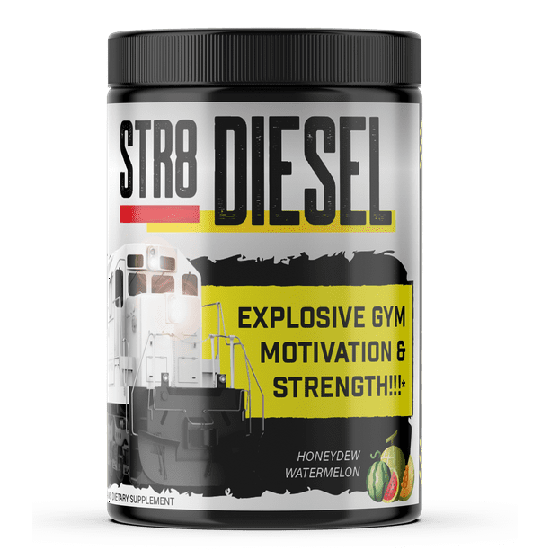 Str8 Diesel 🦾 preworkout best pre workout for muscle growth strength