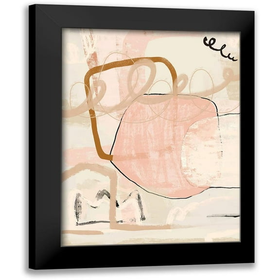 Straatsma, Leah 12x14 Black Modern Framed Museum Art Print Titled - Delightful