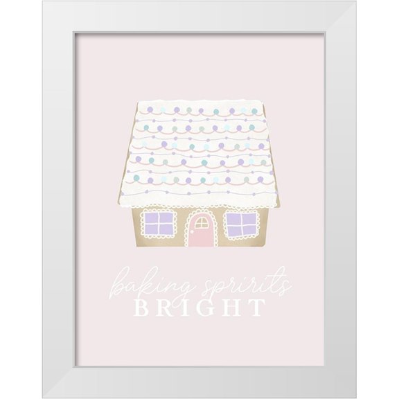 Straatsma, Leah 12x14 White Modern Wood Framed Museum Art Print Titled - Baking Spirits