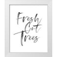 thumbnail image 1 of Straatsma, Leah 12x14 White Modern Wood Framed Museum Art Print Titled - Fresh Cut Trees, 1 of 4