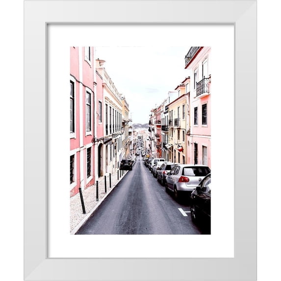 Straatsma, Leah 12x14 White Modern Wood Framed Museum Art Print Titled - Lisbon 6