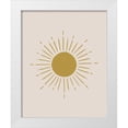thumbnail image 1 of Straatsma, Leah 12x14 White Modern Wood Framed Museum Art Print Titled - Sunburst, 1 of 4