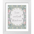 thumbnail image 1 of Straatsma, Leah 12x14 White Modern Wood Framed Museum Art Print Titled - Watch Border, 1 of 4