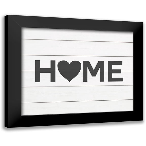 Straatsma, Leah 14x12 Black Modern Framed Museum Art Print Titled - Home Shiplap